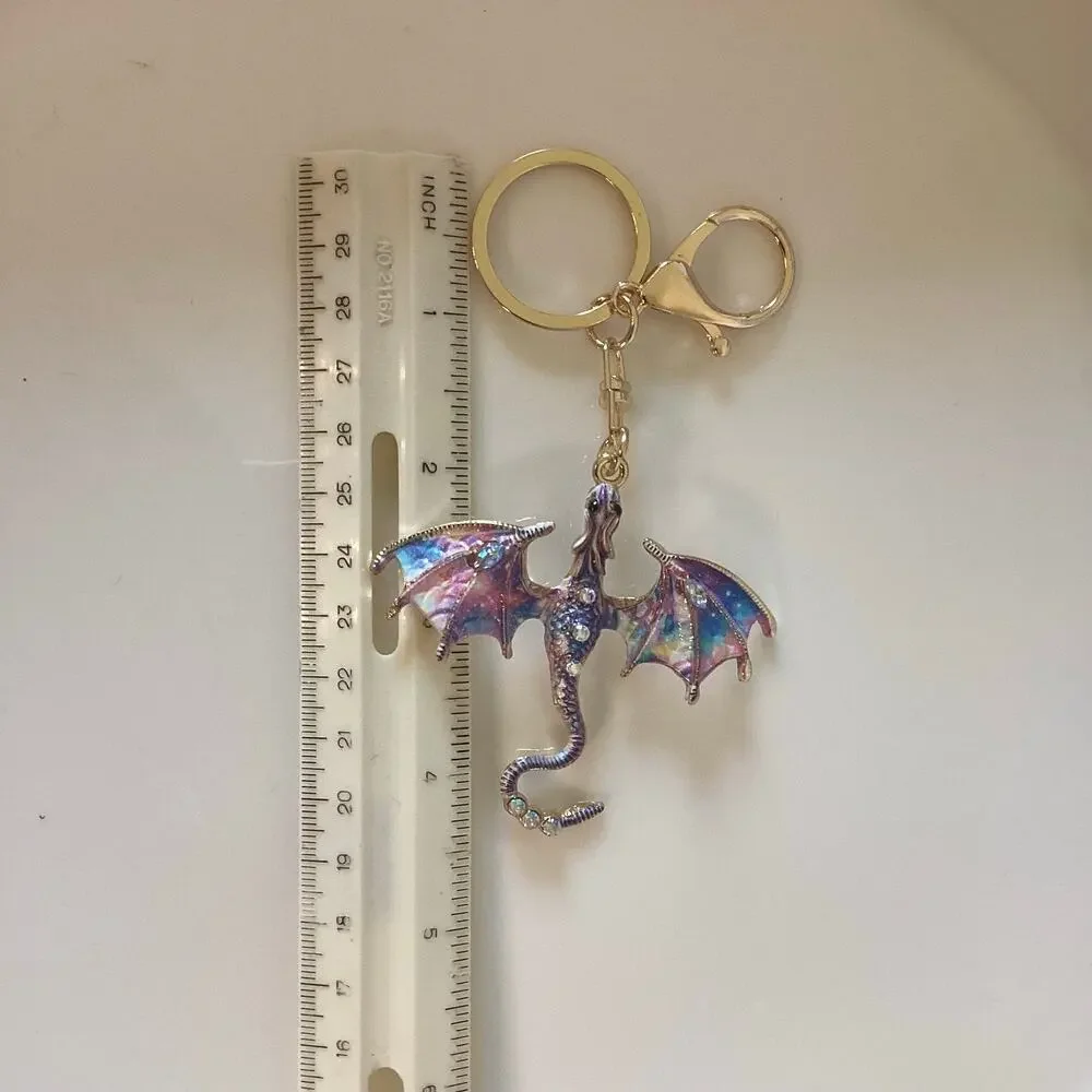 Fantasy Western Dragon Keychain